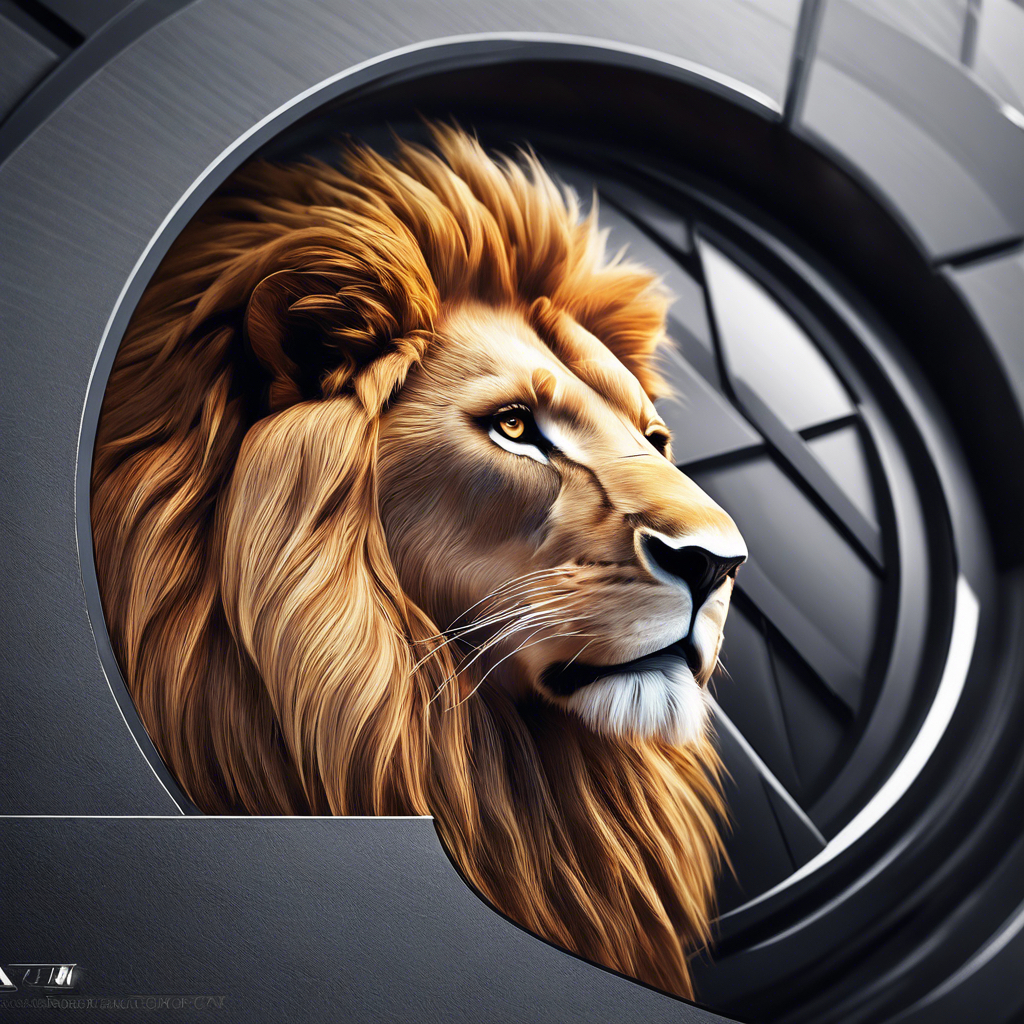 Incasa family lion crest — AI art by Aaron Vito Incasa